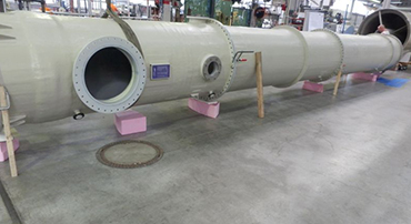 PVDF / FRP Scrubber System